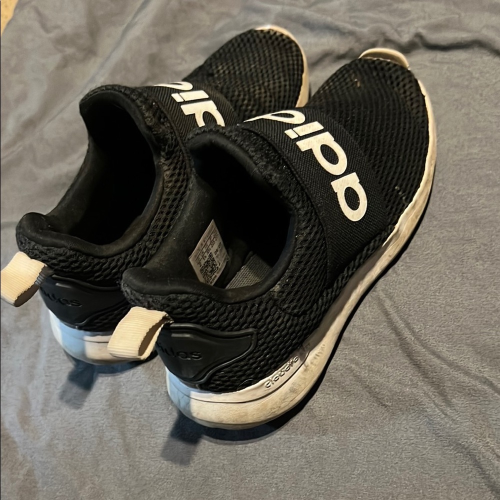 Adidas Kids Black Slip-On Shoes - Picture 4 of 6